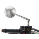 Retro Rearview Mirror Aluminium - Right Hand Side