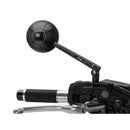 Retro Rearview Mirror Black - Right Hand Side