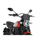 Aluminium Fly Screen Silver For Ducati Scrambler 800 Icon Dark (20-22)