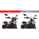 Aluminium Fly Screen Silver For Ducati Scrambler 800 Icon Dark (20-22)