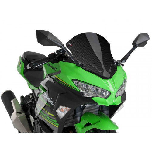 Z-Racing Screen Carbon Look For Kawasaki Ninja 400 (18-23)