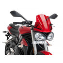 New Generation Sport Screen Red For Triumph Street Triple S (17-19)