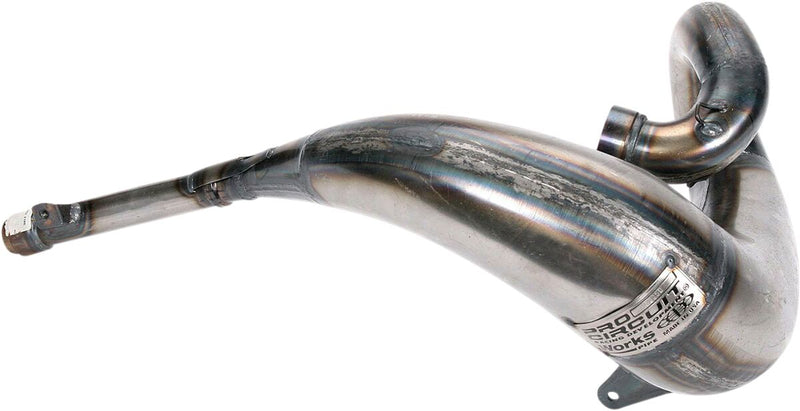 2-Stroke Exhaust Works Pipe Silver For Honda CR250R - 02