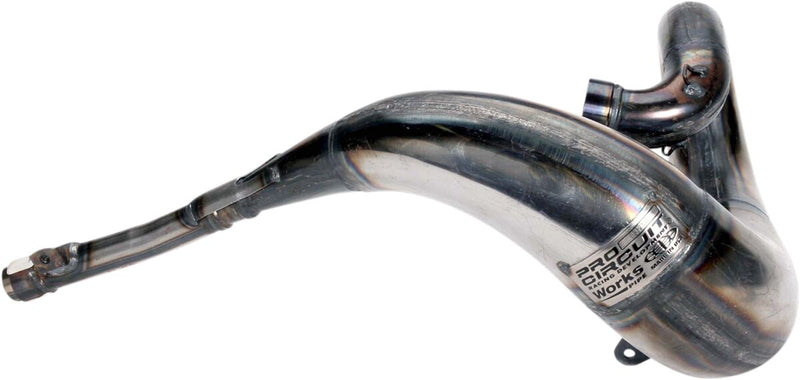 2-Stroke Exhaust Works Pipe Silver For Honda CR250R - 03-04