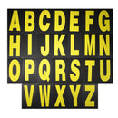Pit Board Letter Kit Yellow - 26 Pieces