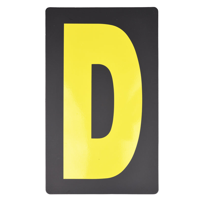 Pit Board Letter Kit Yellow - 26 Pieces