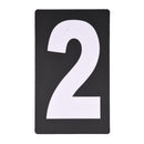 Pit Board Number Kit White