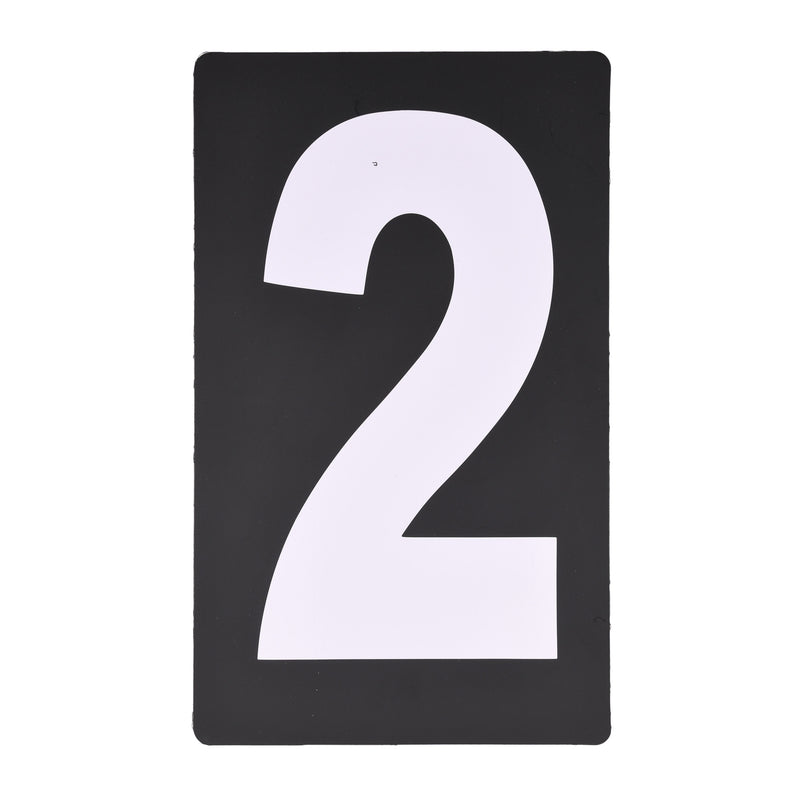 Pit Board Number Kit White