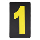 Pit Board Number Kit Yellow - 37 Pieces