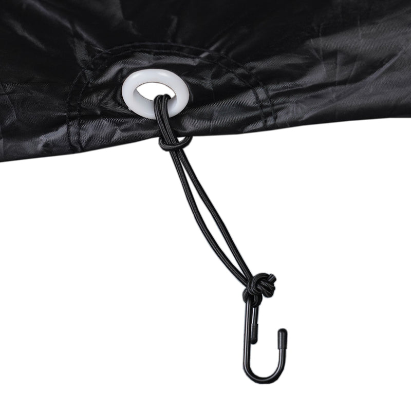 Nautica Outdoor Motorcycle Rain Cover Black For Large Motorcycles