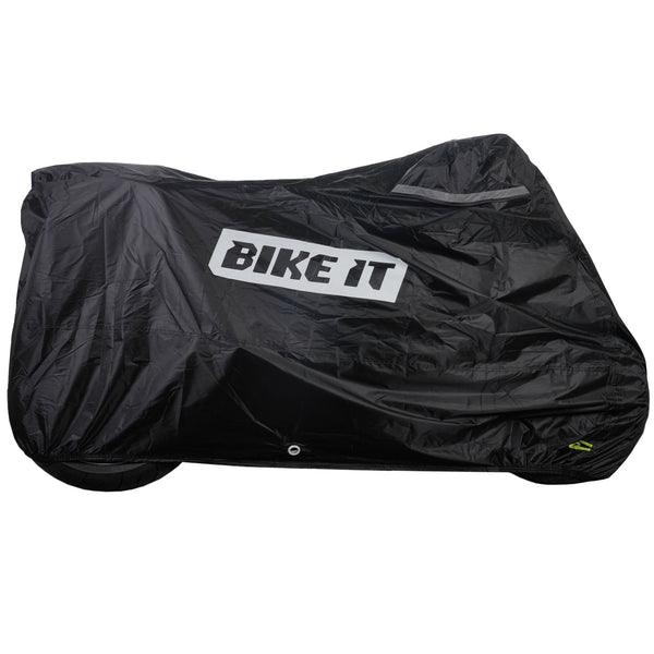 SBU Touring Motorcycle Cover – Frames Up To 108L X 46W X 64H – Fits Windshield & Saddlebags