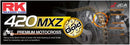 MXZ Series 420 Drive Chain Gold - 124 Links