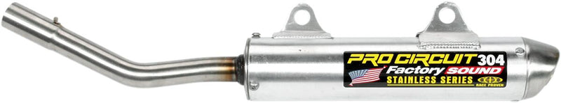 304 Silencer Silver For Kawasaki KX250 - 95-98