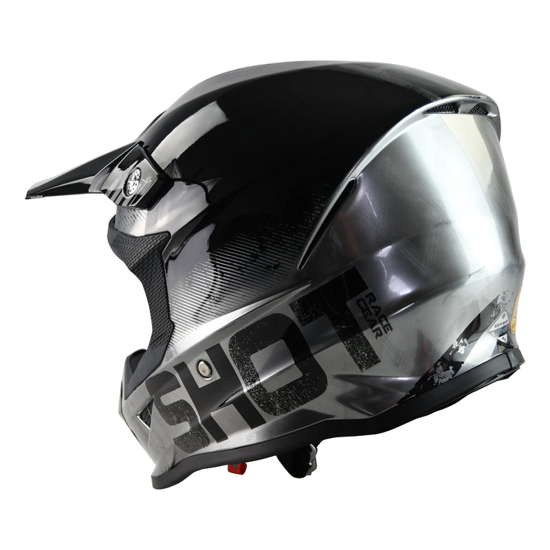 Furious MX Helmet Coalition Silver Chrome