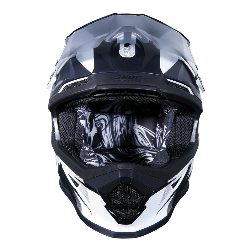 Furious Youth MX Helmet Ultimate Black / White