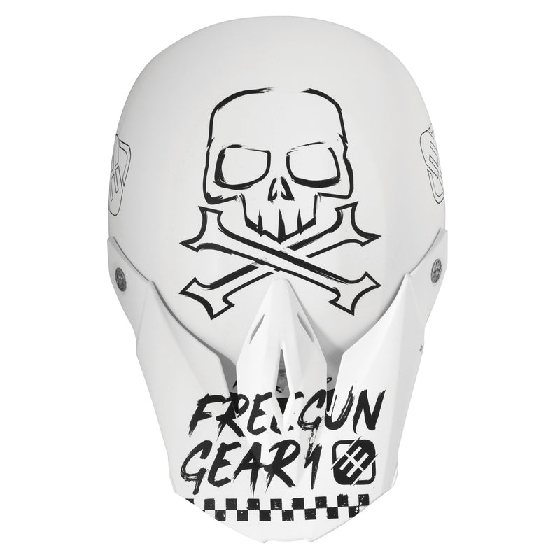 Freegun By Furious MX Helmet XP-4 Speed Matt White