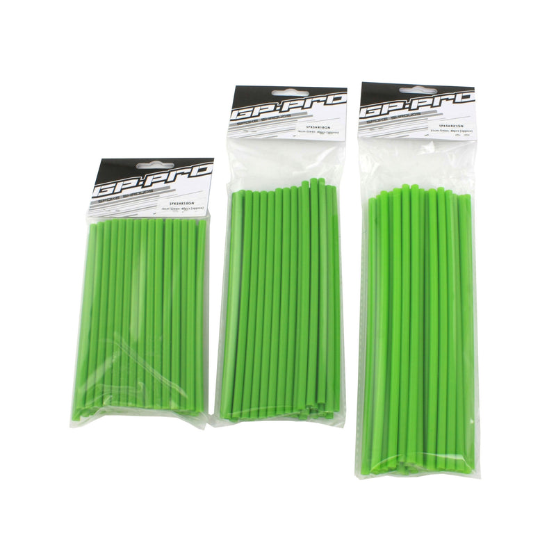 Spoke Shrouds Green - Pack Of 40