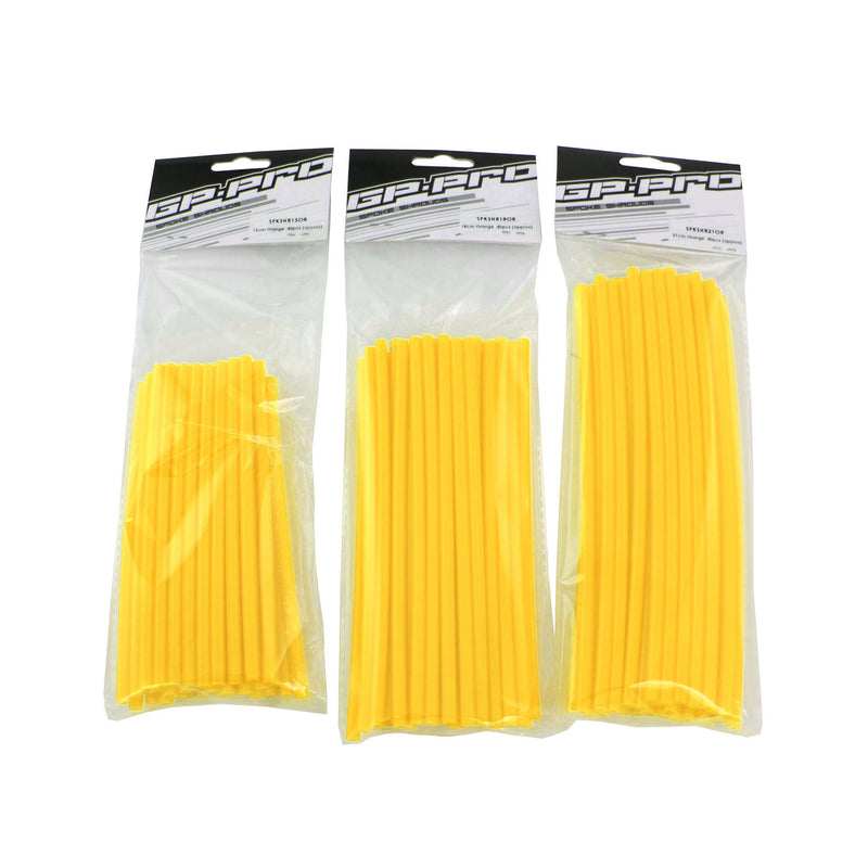 Spoke Shrouds Yellow - Pack Of 40