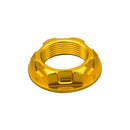 Steering Stem Nut Gold - M24 X3 0 - P1.25 X H10