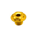 Steering Stem Nut Gold - M20 X 27 - P1.5 X L17.4