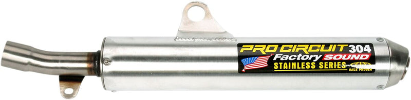 304 Silencer Silver For Yamaha YZ490 - 84-90