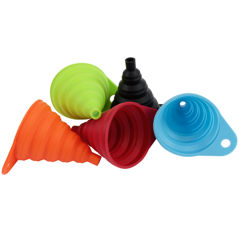 Silicone Funnel Blue