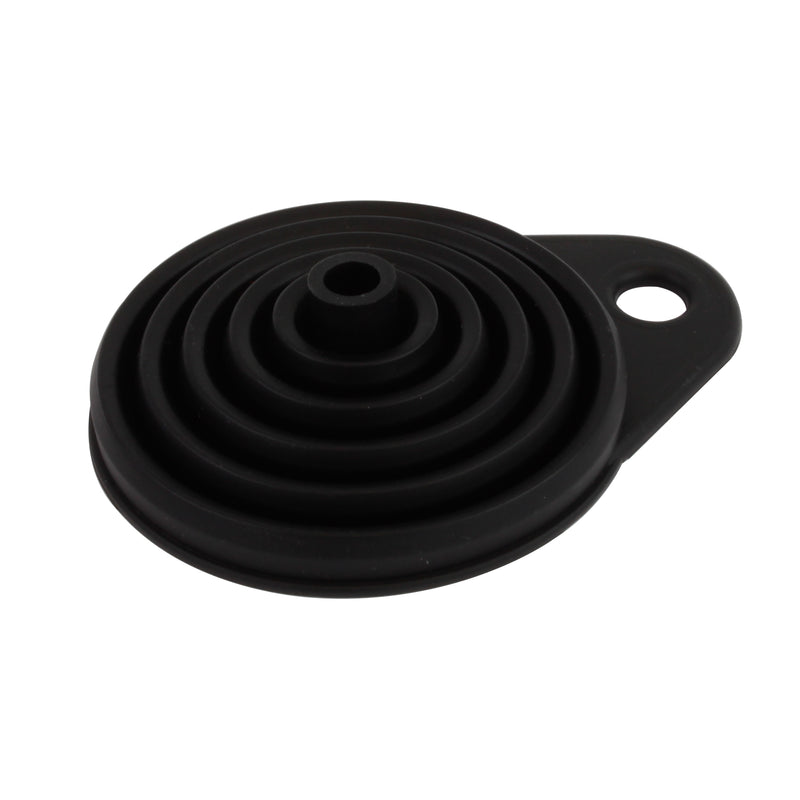 Silicone Funnel Black