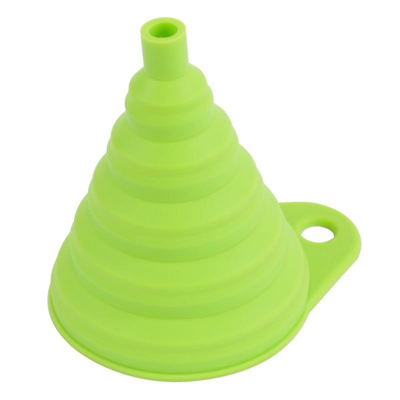 Silicone Funnel Green