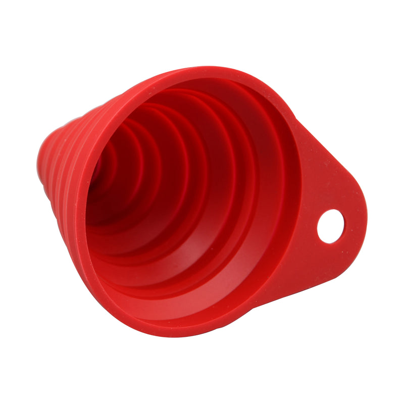 Silicone Funnel Red