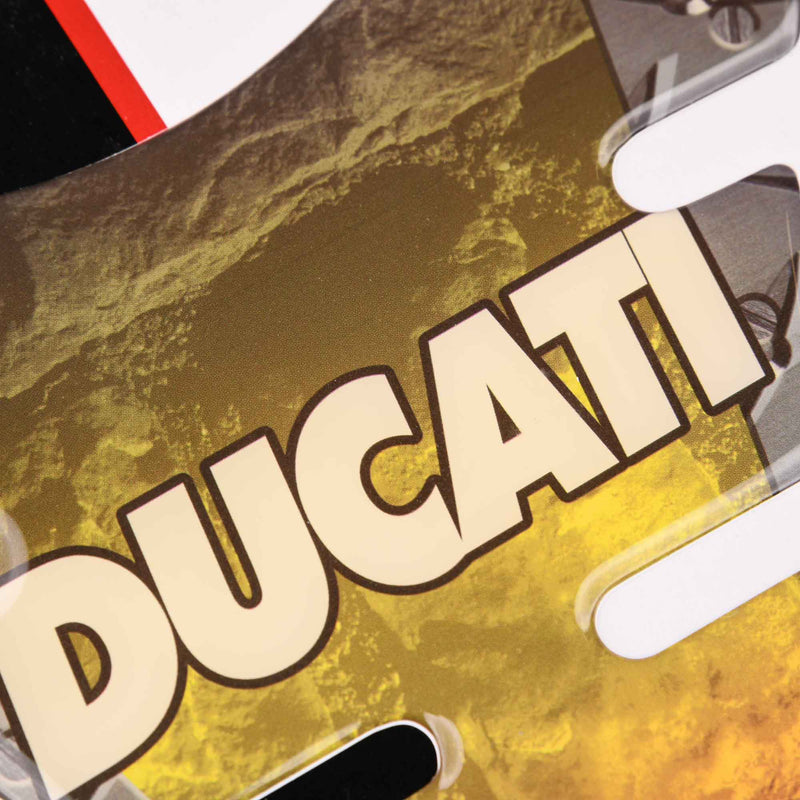 Ducati Tank Pad Metal Effect