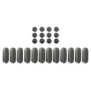 Carbon Look Spots And Stripes Protection - Pack Of 24