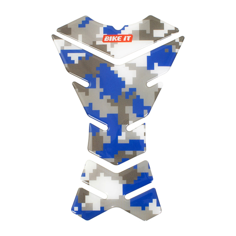 Urban Camo Spine Tank Pad Blue