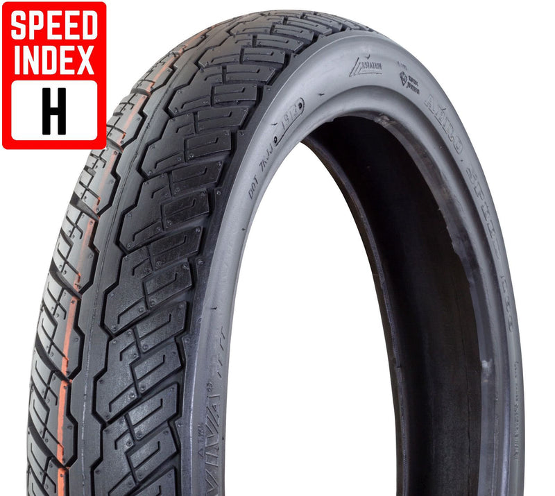 FT188 Tread Pattern 100 / 80H-18 Tubeless Tyre