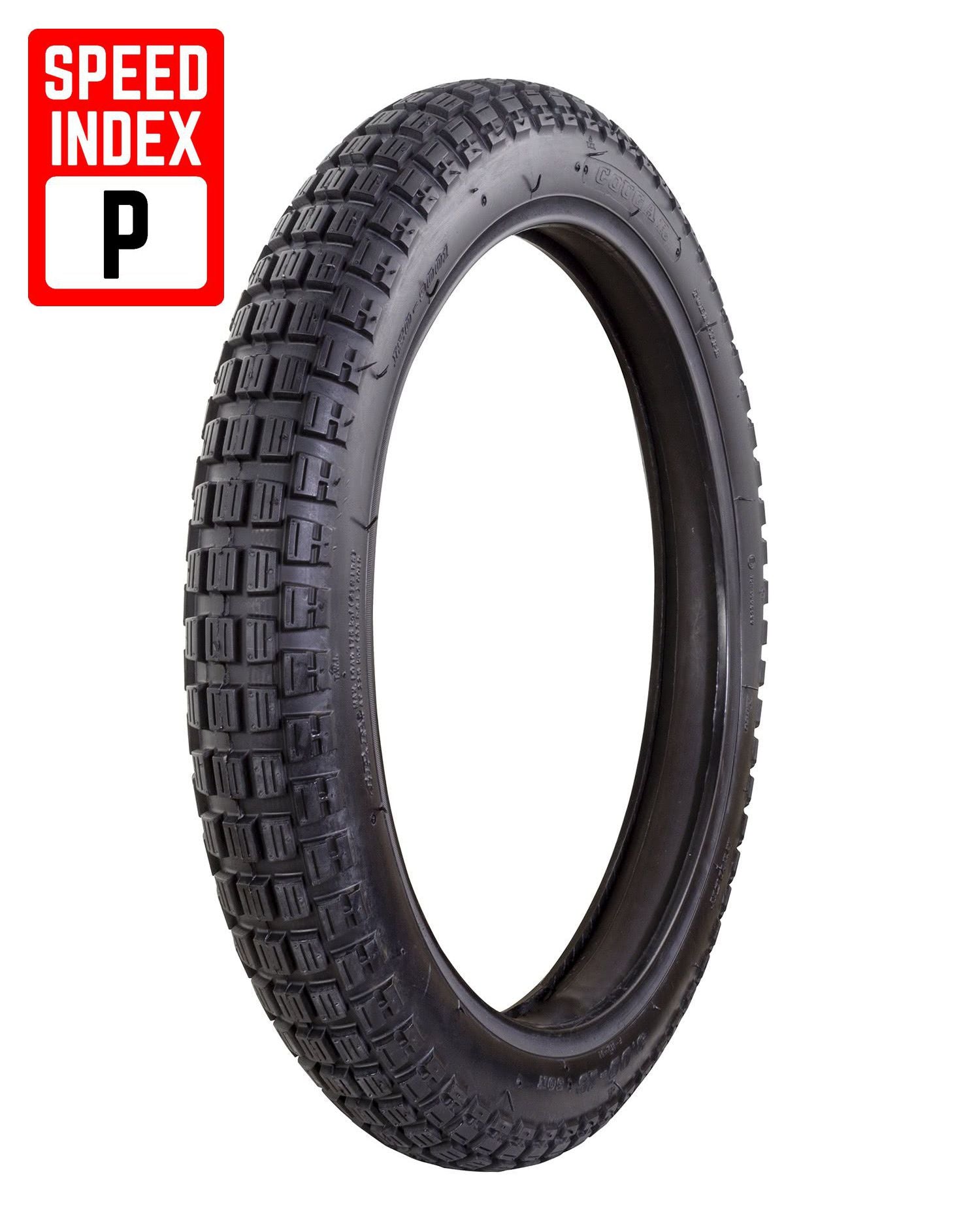 Cougar F879 Tread Pattern 300-18 E-Marked Trail Tyre Moto Superstore