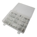 Universal Bolt Kit Chrome - 150 Pieces