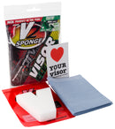 V2 Sponge Visor Cleaning Pocket Pack - 5 Pieces Multibuy