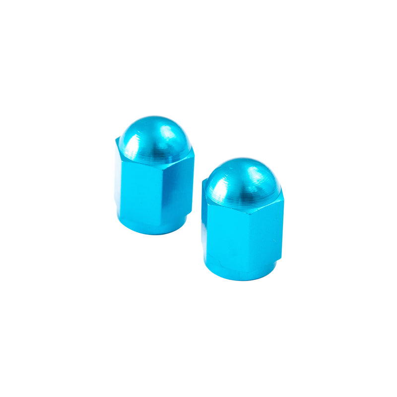 Hexagon Valve Caps Blue