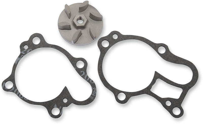 Supercooler Water Pump Impeller Aluminium OEM Grey For Yamaha YZ 250 2005-2007