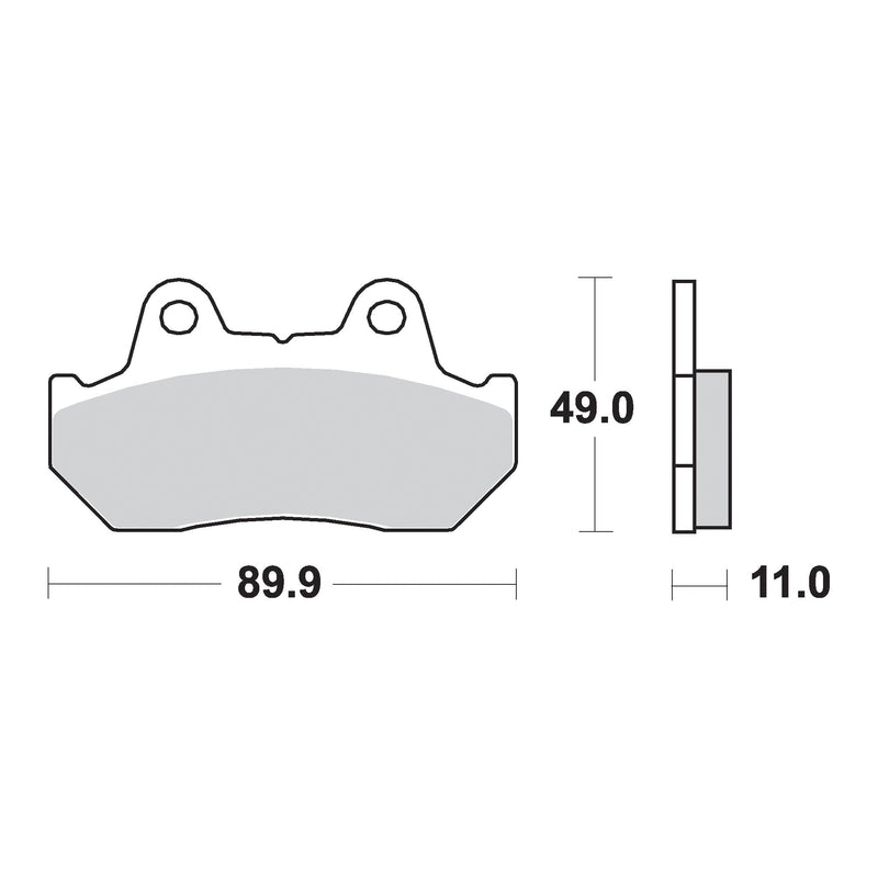 SF Supersport Sinter Front Disc Pads -