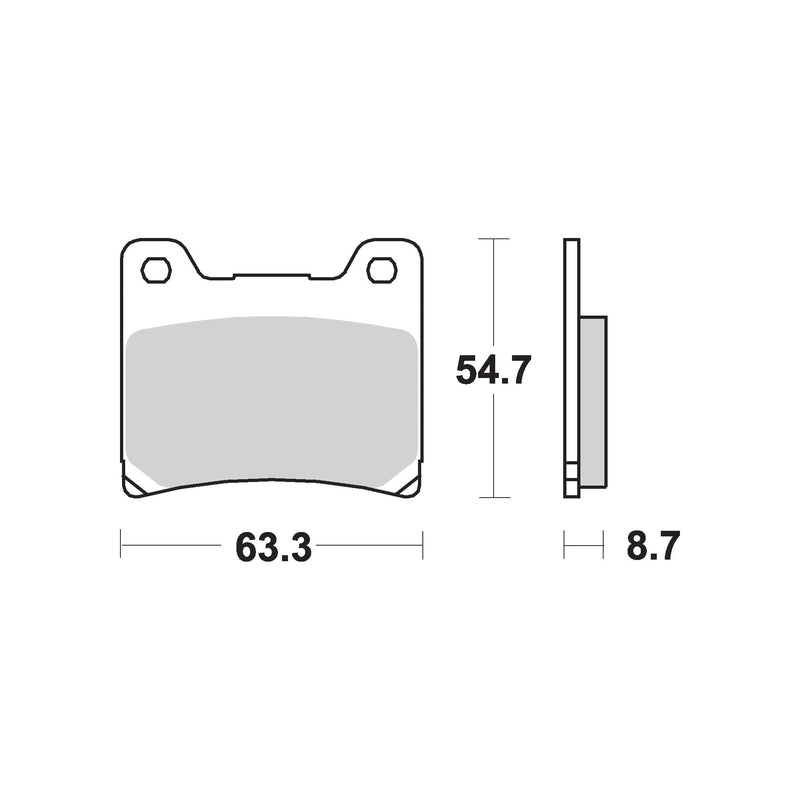 SF Supersport Sinter Front Disc Pads -