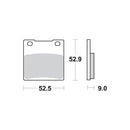 SR Supersport Sinter Rear Disc Pads -