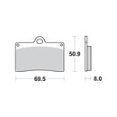 SF Supersport Sinter Front Disc Pads -