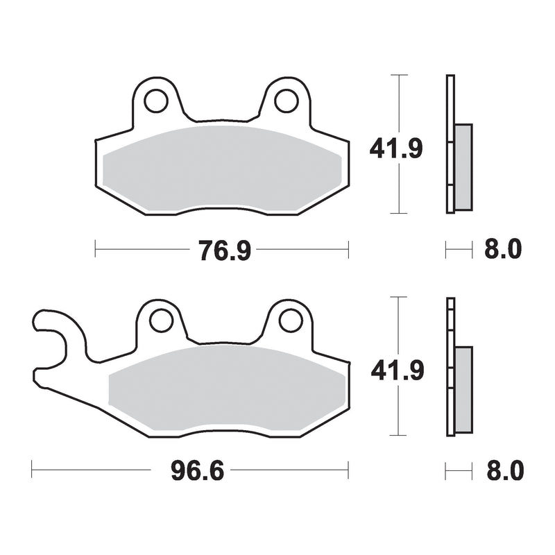 SF Supersport Sinter Front Disc Pads -