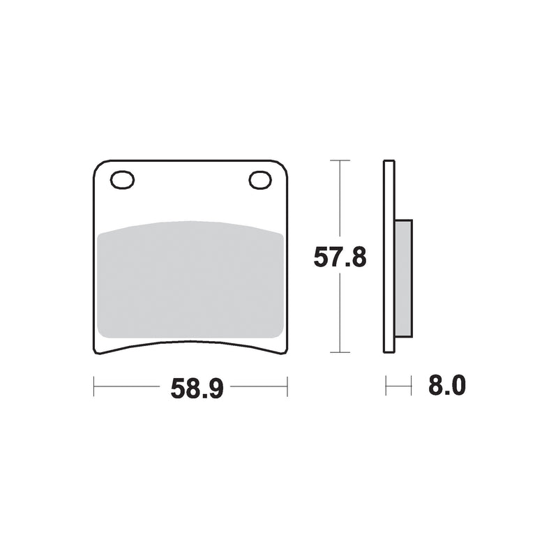 SF Supersport Sinter Front Disc Pads -