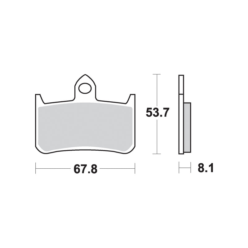 SF Supersport Sinter Front Disc Pads -