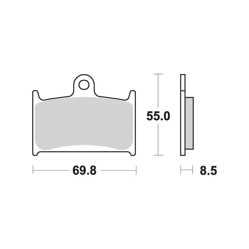 SF Supersport Sinter Front Disc Pads -