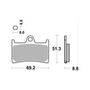 SF Supersport Sinter Front Disc Pads -