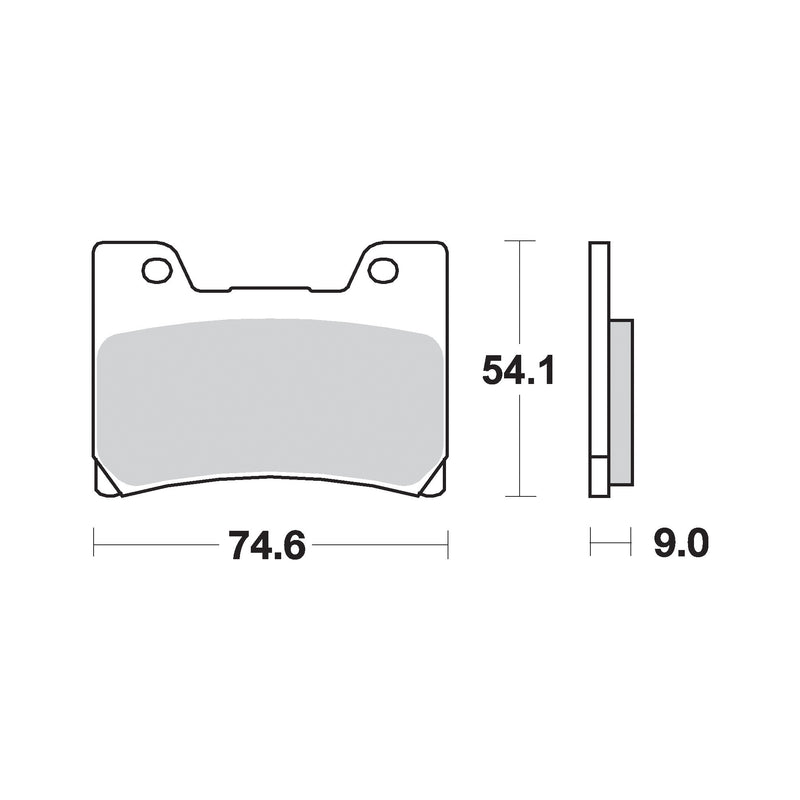 SF Supersport Sinter Front Disc Pads -
