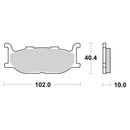 SF Supersport Sinter Front Disc Pads -