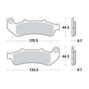 SR Supersport Sinter Rear Disc Pads -